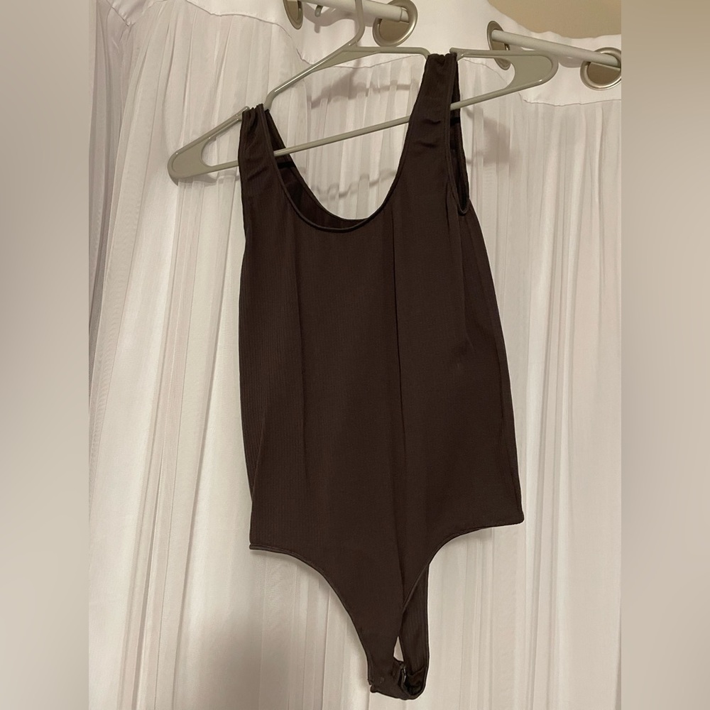 SKIMS sculpting scoop neck bodysuit